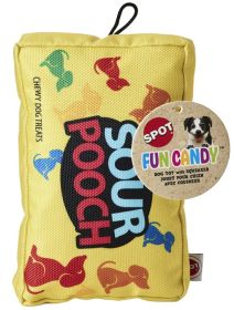 Spot Fun Candy Sour Pooch Plush Dog Toy (3 count: 3 count Spot Fun Candy Sour Pooch Plush Dog Toy)