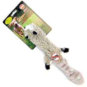 Skinneeez Plush Mini Raccoon Dog Toy (3 count: 3 count Skinneeez Plush Mini Raccoon Dog Toy)