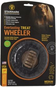 Starmark Everlasting Treat Wheeler Medium (2 count: 2 count Starmark Everlasting Treat Wheeler Medium)