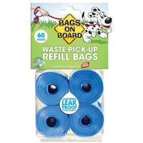 Bags on Board Waste Pick-Up Refill Bags (360 count (6 x 60 ct): 360 count (6 x 60 ct) Bags on Board Waste Pick-Up Refill Bags)