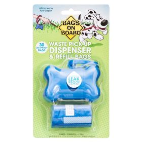 Bags on Board Blue Bone Dispenser (180 count (6 x 30 ct): 180 count (6 x 30 ct) Bags on Board Blue Bone Dispenser)