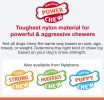 Nylabone Dura Chew Bone Chicken Flavor Regular