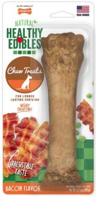 Nylabone Healthy Edibles Chews Bacon Souper (12 count: 12 count Nylabone Healthy Edibles Chews Bacon Souper)