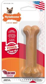 Nylabone Dura Chew Bone Bacon Flavor Petite (12 count: 12 count Nylabone Dura Chew Bone Bacon Flavor Petite)