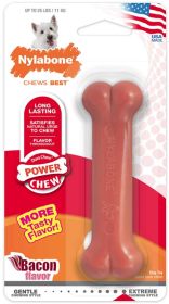 Nylabone Dura Chew Bone Bacon Flavor Regular (12 count: 12 count Nylabone Dura Chew Bone Bacon Flavor Regular)