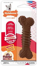 Nylabone Dura Chew Power Chew Bone Chicken Flavor (Regular - 12 count: Regular - 12 count Nylabone Dura Chew Power Chew Bone Chicken Flavor)