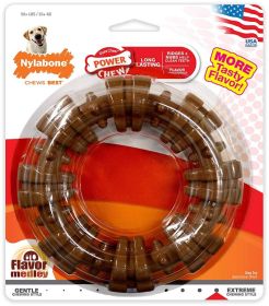 Nylabone Dura Chew Textured Ring Flavor Medley (6 count: 6 count Nylabone Dura Chew Textured Ring Flavor Medley)