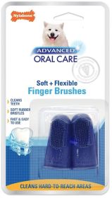 Nylabone Advanced Oral Care Finger Brush (12 count (6 x 2 ct): 12 count (6 x 2 ct) Nylabone Advanced Oral Care Finger Brush)