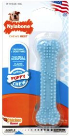 Nylabone Puppy Chew Dental Bone Blue (6 count: 6 count Nylabone Puppy Chew Dental Bone Blue)