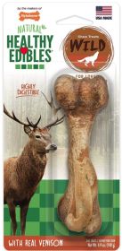 Nylabone Healthy Edibles Wild Chew with Real Venison Large (5 count: 5 count Nylabone Healthy Edibles Wild Chew with Real Venison Large)