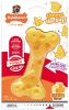 Nylabone Dura Chew Power Chew Cheese Bone Dog Toy Wolf