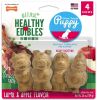 Nylabone Healthy Edibles Natural Puppy Chew Treats Lamb and Apple Flavor