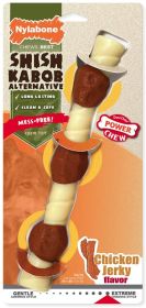 Nylabone Power Chew Shish Kabob Mess Free Nylon Chew Toy Chicken Jerky Flavor Souper (3 count: 3 count Nylabone Power Chew Shish Kabob Mess Free Nylon Chew Toy Chicken Jerky Flavor Souper)