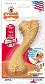 Nylabone Power chew Curvy Dental Chew Peanut Butter Flavor Giant (6 count: 6 count Nylabone Power chew Curvy Dental Chew Peanut Butter Flavor Giant)