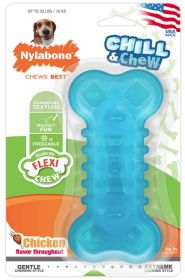 Nylabone Flexi Chew Chill and Chew Dog Toy Wolf (4 count: 4 count Nylabone Flexi Chew Chill and Chew Dog Toy Wolf)