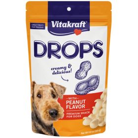 Vitakraft Drops with Peanut Dog Training Treats (158.4 oz (18 x 8.8 oz): 158.4 oz (18 x 8.8 oz) Vitakraft Drops with Peanut Dog Training Treats)