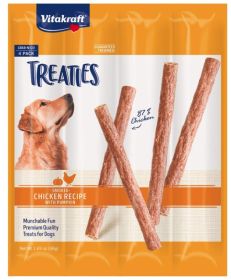 VitaKraft Treaties Smoked Chicken with Pumpkin Grab-n-Go Dog Treats (28 count (7 x 4 ct): 28 count (7 x 4 ct) VitaKraft Treaties Smoked Chicken with Pumpkin Grab-n-Go Dog Treats)