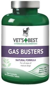 Vets Best Gas Buster Tablets for Dogs (540 count (6 x 90 ct): 540 count (6 x 90 ct) Vets Best Gas Buster Tablets for Dogs)