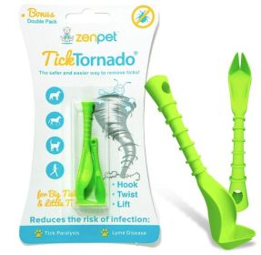 ZenPet Tick Tornado Removal Tool (10 count: 10 count ZenPet Tick Tornado Removal Tool)