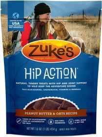 Zukes Hip Action Treats Peanut Butter and Oats (3 lb (3 x 1 lb): 3 lb (3 x 1 lb) Zukes Hip Action Treats Peanut Butter and Oats)