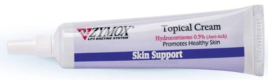 Zymox Skin Support Topical Cream with Hydrocortisone for Dogs and Cats (4 oz (4 x 1 oz): 4 oz (4 x 1 oz) Zymox Skin Support Topical Cream with Hydrocortisone for Dogs and Cats)