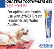 Zymox Oratene Enzymatic Brushless Toothpaste Gel for Dogs and Cats